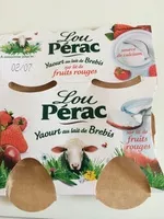 Mängden socker i Yaourt au lait de brebis sur lit de fruits rouges