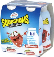 Mängden socker i Munch Bunch Squashums Yogurt Drinks Strawberry