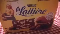 Mängden socker i La Laitière Le petit pot de Crème au Chocolat
