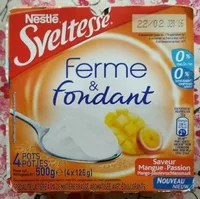 Mängden socker i Sveltesse Ferme & Fondant saveur mangue-Passion