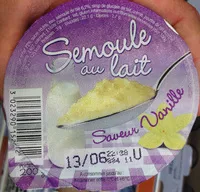 Mängden socker i Semoule au lait Saveur Vanille