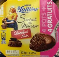Mängden socker i Mousse au Chocolat Noir Secret de Mousse