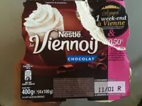 Mängden socker i Le Viennois chocolat