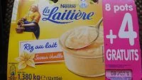 Mängden socker i Riz au Lait Saveur Vanille