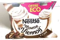 Mängden socker i Le Viennois Mousse Café 4 x 90 g Offre Éco