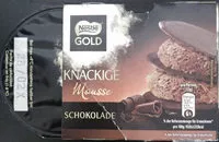 Mängden socker i Nestle Gold Knackige Mousse Schokolade