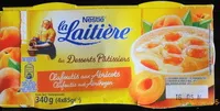 Mängden socker i La Laitière Clafoutis aux Abricots 4 x 85 g
