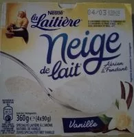 Mängden socker i La Laitière Neige de Lait Vanille