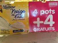 Mängden socker i Neige de Lait