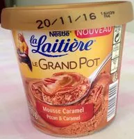 Mängden socker i Le grand pot mousse caramel pécan et caramel