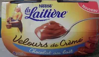 Mängden socker i Velours de Crème (Chocolat au lait) 4 Pots
