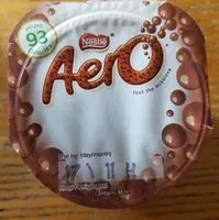 Mängden socker i Aero milk choc mousse