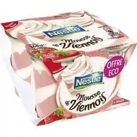 Mängden socker i Mousse de Viennois Fraise