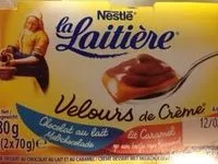 Mängden socker i Velours de Crème Chocolat au Lait & Caramel