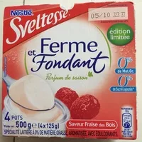 Mängden socker i Ferme et Fondant Saveur Fraise des Bois