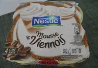 Mängden socker i Mousse de Viennois (4 Café)