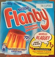 Mängden socker i Flanby