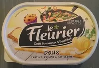 Mängden socker i Le fleurier 250g doux