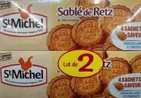 Mängden socker i Sablé de Retz Le Véritable