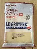Mängden socker i Gruyère AOP Suisse