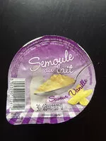 Mängden socker i Semoule au lait saveur vanille