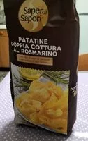 Mängden socker i PATATINE DOPPIA COTTURA AL ROSMARINO