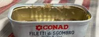 Mängden socker i Filetti di sgombro