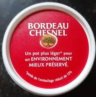 Socker och näringsämnen i Bordeau chesnel