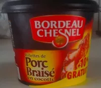 Mängden socker i Rillettes de Porc Braisé en cocotte (+ 10 % Gratuit)