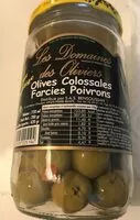 Mängden socker i Olives Colossales Farcies Poivrons