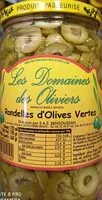 Mängden socker i Rondelles D'olives Vertes