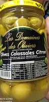 Mängden socker i Olives Colossales Citron