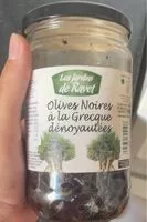 Mängden socker i Olives noires a la grecque denouyaute