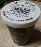 Mängden socker i Câpres au vinaigres