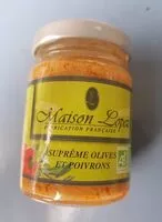 Mängden socker i Suprême olives et poivrons