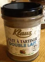 Mängden socker i Pâte à tartiner Double Lait