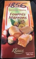 Mängden socker i Caramels Tendres Fourrés Marrons