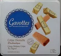 Mängden socker i Crêpe Dentelle