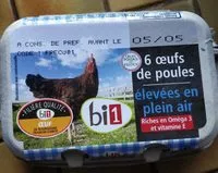 Mängden socker i 6 œufs de poules