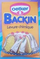 Mängden socker i Levure chimique 《Backin》