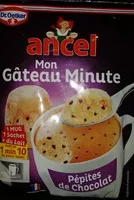 Mängden socker i Mon gâteau minute - Pépites de chocolat