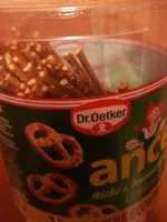 Mängden socker i Sticks et bretzels alsaciens