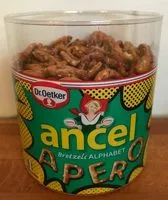 Mängden socker i Ancel - Bretzels ALHABET