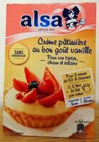 Mängden socker i Crème pâtissière goût vanille
