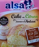 Mängden socker i Préparation cake au citron