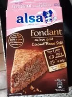 Mängden socker i Fondant au bon goût Caramel Beurre salé
