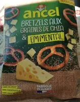 Mängden socker i Bretzel aux graines de chia et emmental