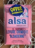 Mängden socker i Levure chimique alsacienne