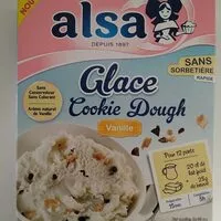 Mängden socker i Glace cookie dough vanille