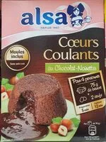 Mängden socker i Cœurs coulants